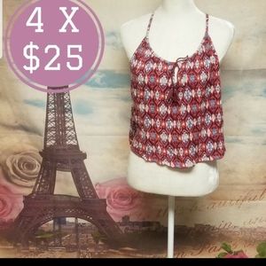 ⭐ Boho Hollister sleeveless top